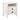 Alaterre Furniture Nightstand with Storage, White