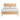 Alaterre Furniture 5Pc Queen Bedroom Set, Light