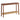 Alaterre Calais Wood Console Table, Chestnut