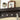 Shaker Cottage Coat Hooks with Tray Shelf, Chocolate