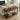 Claremont 43"L Rustic Wood Console Table with Two Drawers and Low Shelf