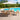 8 Piece Set, Okemo Table with 6 Chairs, 10-Foot Rectangular Umbrella Beige