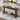 Alaterre Furniture 56in Wood Console Table, Brown