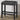 Alaterre Furniture Madison 25in Bar Stool, Black