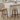 Alaterre Furniture 24in Round Bar Stool, Chestnut