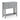 Coventry 32"W Wood Entryway/Console/Sofa Table with 4-Drawers, Gray
