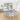Miranda Swivel Counter Height Bar Stool, White