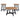 Alaterre Furniture 3PC Coffee Table Set, Walnut