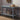Country Cottage Bench, Blue Antique Finish