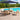 6 Piece Set, Okemo Table with 4 Chairs, 10-Foot Rectangular Umbrella Navy