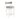 Hanover Swivel Counter Height Bar Stool, White and Gray