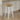 Alaterre Furniture 24in Round Bar Stool, White