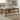 Alaterre Calais Acacia Wood Coffee Table, Chestnut