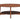 Monterey 48"L Oval Mid-Century Modern Wood Coffee Table, Warm Chestnut