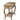 Rustic - Reclaimed Chairside Table, Driftwood