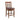 Napa Counter Height Stool with Back, Mahogany