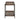 Kyra 27" Oak and Metal Side Table with Shelf
