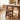 Alaterre Furniture 20in Rustic Wood Bar Stool